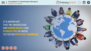 TrainingBriefs® It’s About <mark>Respect</mark> (Managers)